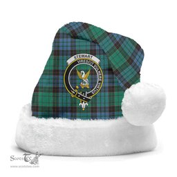 Scottish Stewart Old Ancient Clan Tartan Crest Plaid Christmas Hat Scottish Plaid - Tartan Plaid - ScotsTee