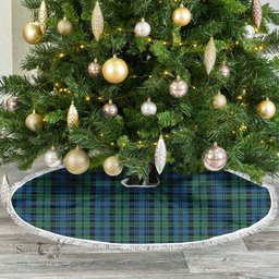 Campbell Ancient 02 Tartan Christmas Tree Skirt Scottish Plaid Tartan Plaid - ScotsTee - scotstee.com