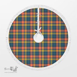 Buchanan Ancient Tartan Christmas Tree Skirt Scottish Plaid Tartan Plaid - ScotsTee - scotstee.com