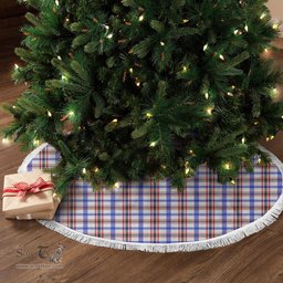 Boswell Modern Tartan Christmas Tree Skirt Scottish Plaid Tartan Plaid - ScotsTee - scotstee.com
