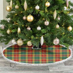 Buchanan Old Sett Tartan Christmas Tree Skirt Scottish Plaid Tartan Plaid - ScotsTee - scotstee.com