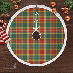 Buchanan Old Sett Tartan Christmas Tree Skirt Scottish Plaid Tartan Plaid - ScotsTee - scotstee.com