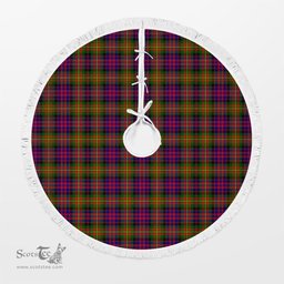 Carnegie Modern Tartan Christmas Tree Skirt Scottish Plaid Tartan Plaid - ScotsTee - scotstee.com