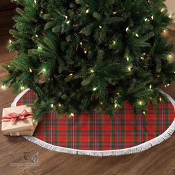Butter Tartan Christmas Tree Skirt Scottish Plaid Tartan Plaid - ScotsTee - scotstee.com