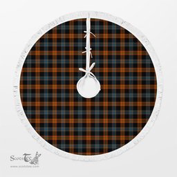Brown Ancient Tartan Christmas Tree Skirt Scottish Plaid Tartan Plaid - ScotsTee - scotstee.com