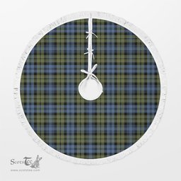 Campbell Faded Tartan Christmas Tree Skirt Scottish Plaid Tartan Plaid - ScotsTee - scotstee.com
