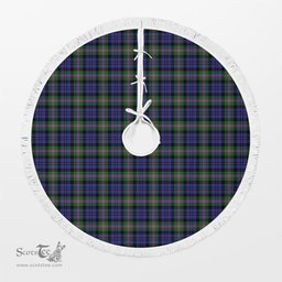 Baird Modern Tartan Christmas Tree Skirt Scottish Plaid Tartan Plaid - ScotsTee - scotstee.com
