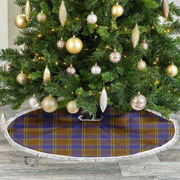 Balfour Modern Tartan Christmas Tree Skirt Scottish Plaid Tartan Plaid - ScotsTee - scotstee.com