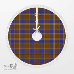 Balfour Modern Tartan Christmas Tree Skirt Scottish Plaid Tartan Plaid - ScotsTee - scotstee.com