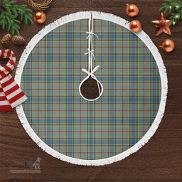 Balfour Blue Tartan Christmas Tree Skirt Scottish Plaid Tartan Plaid - ScotsTee - scotstee.com