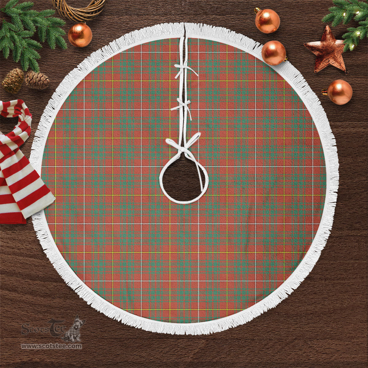 Bruce Ancient Tartan Christmas Tree Skirt Scottish Plaid Tartan Plaid - ScotsTee - scotstee.com