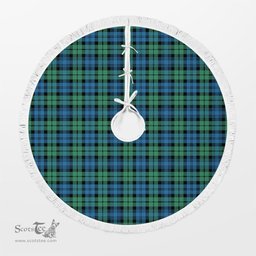 Campbell Ancient 01 Tartan Christmas Tree Skirt Scottish Plaid Tartan Plaid - ScotsTee - scotstee.com