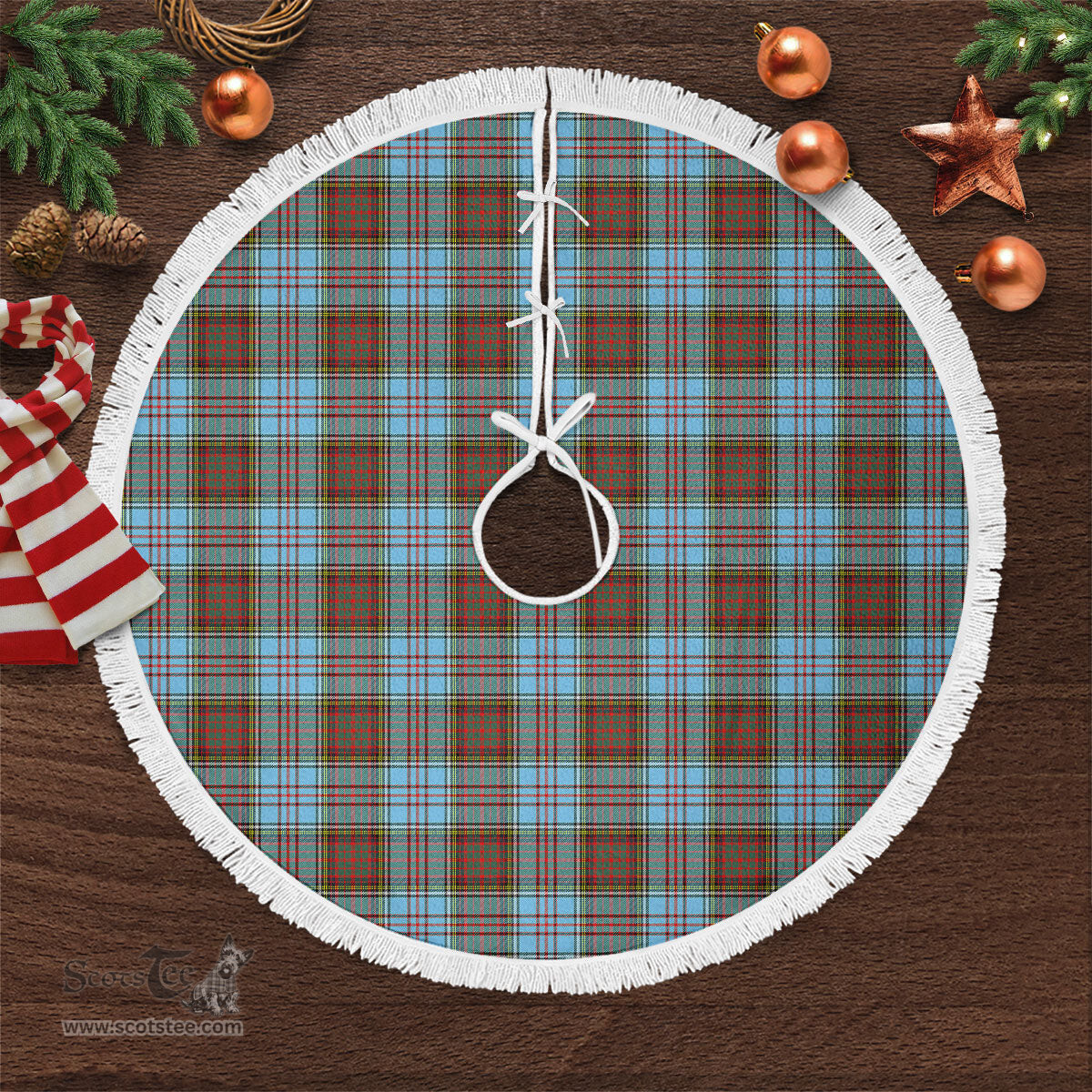 Anderson Ancient Tartan Christmas Tree Skirt Scottish Plaid Tartan Plaid - ScotsTee - scotstee.com