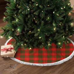 Cameron Modern Tartan Christmas Tree Skirt Scottish Plaid Tartan Plaid - ScotsTee - scotstee.com