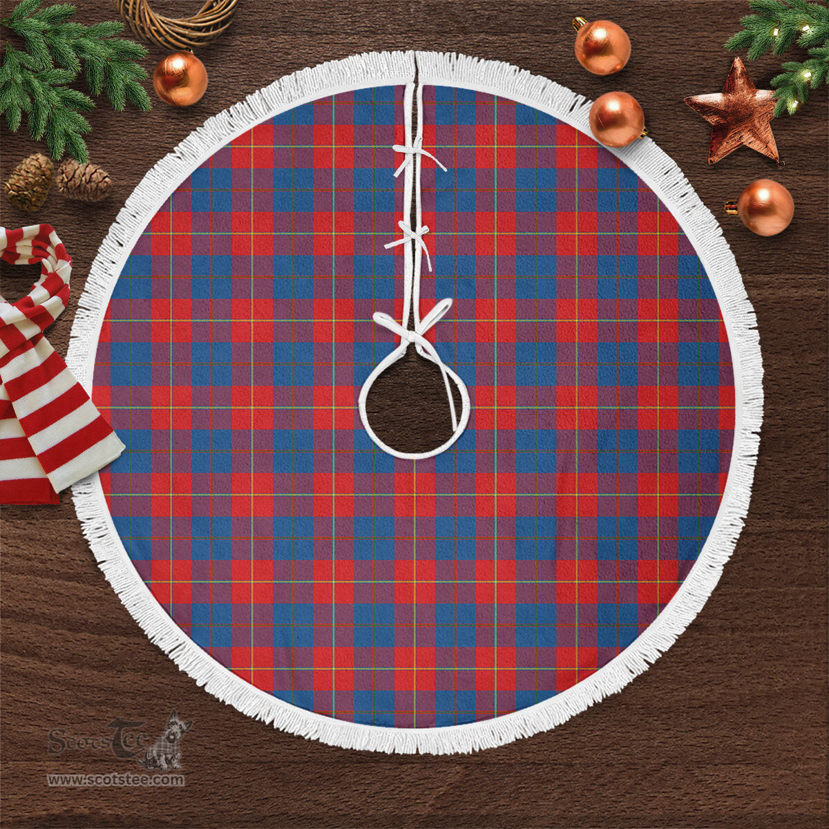 Blane Tartan Christmas Tree Skirt Scottish Plaid Tartan Plaid - ScotsTee - scotstee.com