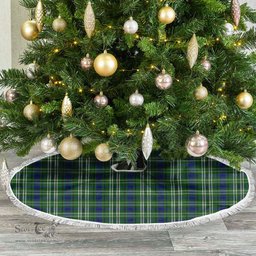 Blackadder Tartan Christmas Tree Skirt Scottish Plaid Tartan Plaid - ScotsTee - scotstee.com