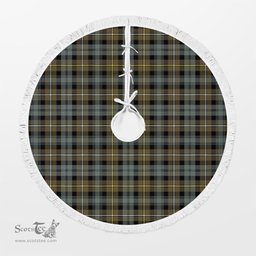 Campbell Argyll Weathered Tartan Christmas Tree Skirt Scottish Plaid Tartan Plaid - ScotsTee - scotstee.com