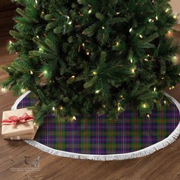 Cameron of Erracht Modern Tartan Christmas Tree Skirt Scottish Plaid Tartan Plaid - ScotsTee - scotstee.com