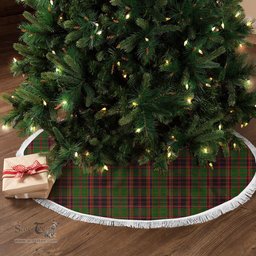 Buchan Modern Tartan Christmas Tree Skirt Scottish Plaid Tartan Plaid - ScotsTee - scotstee.com