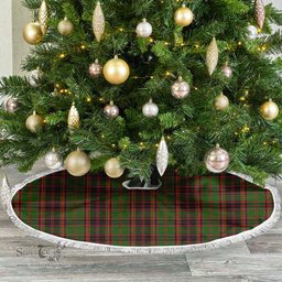 Buchan Modern Tartan Christmas Tree Skirt Scottish Plaid Tartan Plaid - ScotsTee - scotstee.com