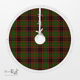 Buchan Modern Tartan Christmas Tree Skirt Scottish Plaid Tartan Plaid - ScotsTee - scotstee.com