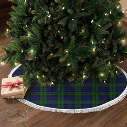 Campbell Modern Tartan Christmas Tree Skirt Scottish Plaid Tartan Plaid - ScotsTee - scotstee.com