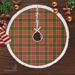 Buchanan Old Set Weathered Tartan Christmas Tree Skirt Scottish Plaid Tartan Plaid - ScotsTee - scotstee.com
