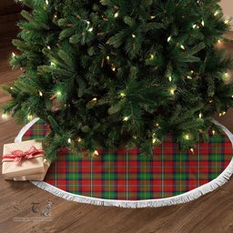 Boyd Modern Tartan Christmas Tree Skirt Scottish Plaid Tartan Plaid - ScotsTee - scotstee.com