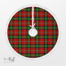 Boyd Modern Tartan Christmas Tree Skirt Scottish Plaid Tartan Plaid - ScotsTee - scotstee.com