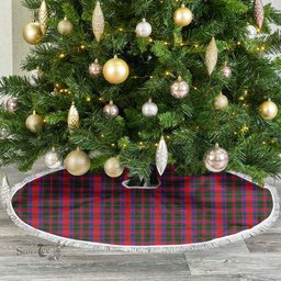 Carrick District Tartan Christmas Tree Skirt Scottish Plaid Tartan Plaid - ScotsTee - scotstee.com