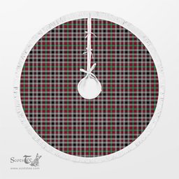 Borthwick Ancient Tartan Christmas Tree Skirt Scottish Plaid Tartan Plaid - ScotsTee - scotstee.com