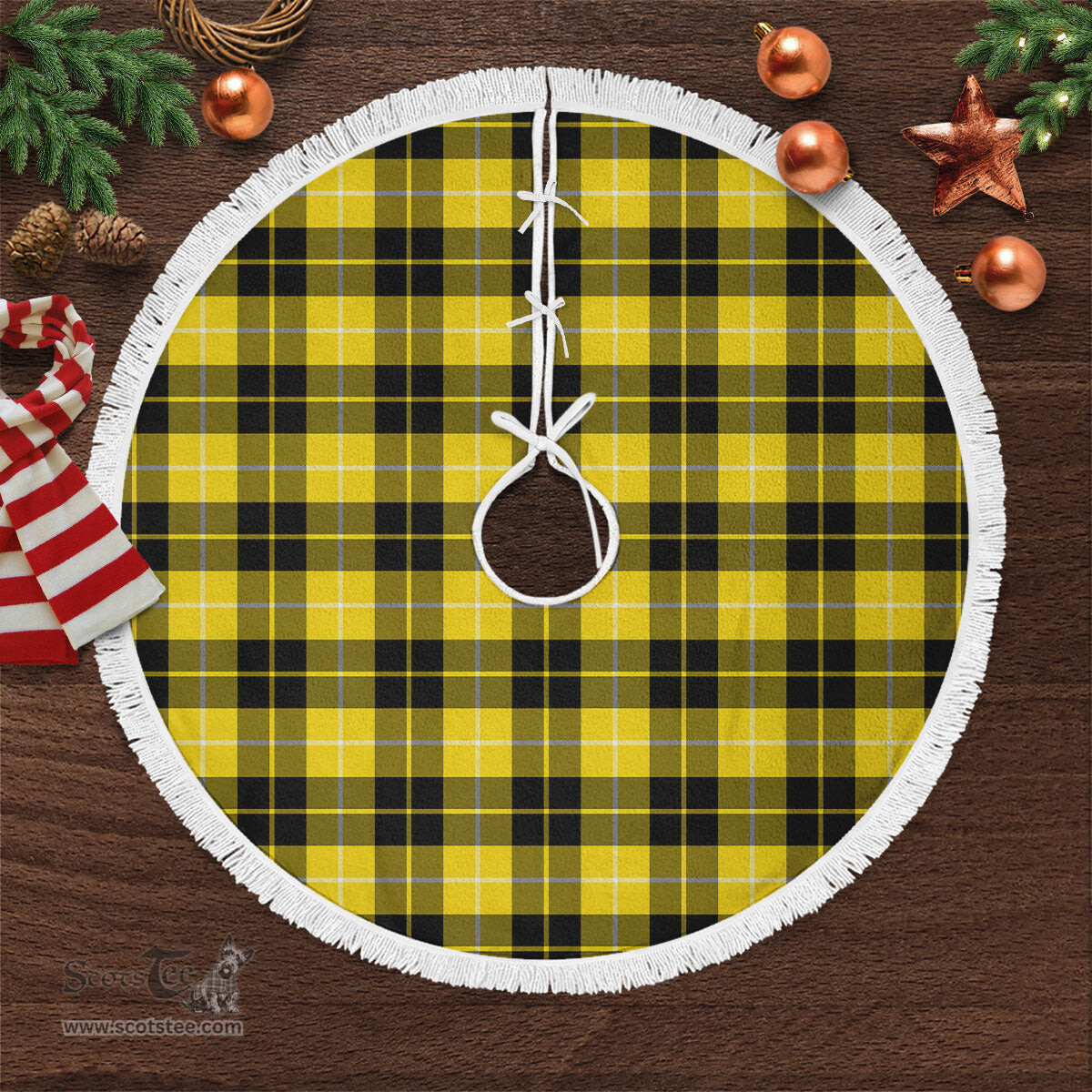 Barclay Dress Modern Tartan Christmas Tree Skirt Scottish Plaid Tartan Plaid - ScotsTee - scotstee.com