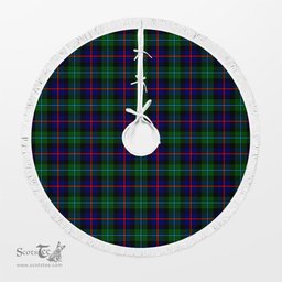 Calder (Calder-Campbell) Tartan Christmas Tree Skirt Scottish Plaid Tartan Plaid - ScotsTee - scotstee.com