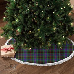 Brodie Hunting Modern Tartan Christmas Tree Skirt Scottish Plaid Tartan Plaid - ScotsTee - scotstee.com