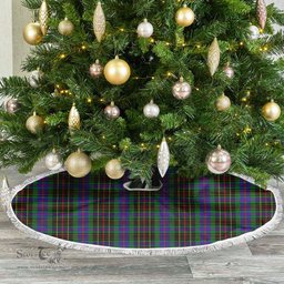 Brodie Hunting Modern Tartan Christmas Tree Skirt Scottish Plaid Tartan Plaid - ScotsTee - scotstee.com