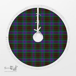 Brodie Hunting Modern Tartan Christmas Tree Skirt Scottish Plaid Tartan Plaid - ScotsTee - scotstee.com