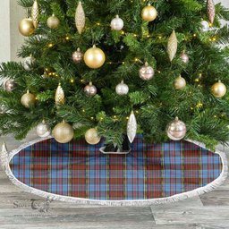 Anderson Modern Tartan Christmas Tree Skirt Scottish Plaid Tartan Plaid - ScotsTee - scotstee.com