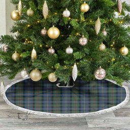 Cameron of Erracht Ancient Tartan Christmas Tree Skirt Scottish Plaid Tartan Plaid - ScotsTee - scotstee.com