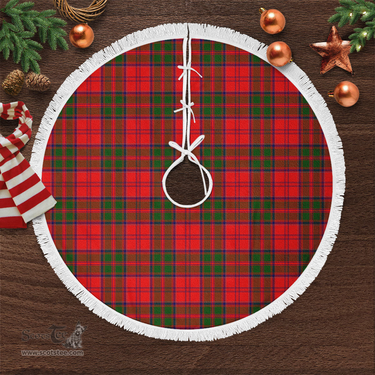 Heron Tartan Christmas Tree Skirt Scottish Plaid Tartan Plaid - ScotsTee - scotstee.com