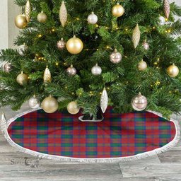 Byres Tartan Christmas Tree Skirt Scottish Plaid Tartan Plaid - ScotsTee - scotstee.com