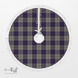 Cunningham Dress Blue Dancers Tartan Christmas Tree Skirt Scottish Plaid Tartan Plaid - ScotsTee - scotstee.com