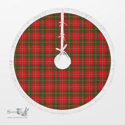 Hay Modern Tartan Christmas Tree Skirt Scottish Plaid Tartan Plaid - ScotsTee - scotstee.com