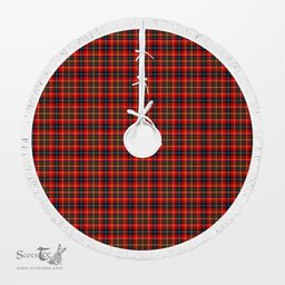 Innes Modern Tartan Christmas Tree Skirt Scottish Plaid Tartan Plaid - ScotsTee - scotstee.com
