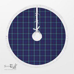 Kirkaldy Tartan Christmas Tree Skirt Scottish Plaid Tartan Plaid - ScotsTee - scotstee.com
