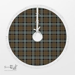 Graham of Menteith Weathered Tartan Christmas Tree Skirt Scottish Plaid Tartan Plaid - ScotsTee - scotstee.com