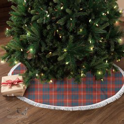 Hamilton Ancient Tartan Christmas Tree Skirt Scottish Plaid Tartan Plaid - ScotsTee - scotstee.com
