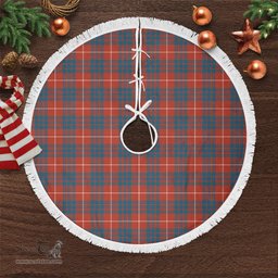 Hamilton Ancient Tartan Christmas Tree Skirt Scottish Plaid Tartan Plaid - ScotsTee - scotstee.com