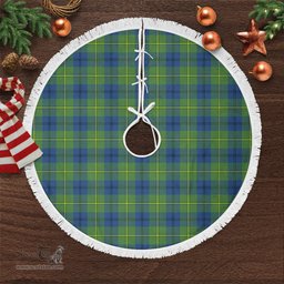Johnstone Ancient Tartan Christmas Tree Skirt Scottish Plaid Tartan Plaid - ScotsTee - scotstee.com