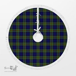 Colquhoun Modern Tartan Christmas Tree Skirt Scottish Plaid Tartan Plaid - ScotsTee - scotstee.com