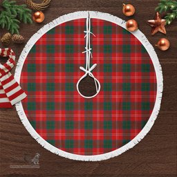 Chisholm Modern Tartan Christmas Tree Skirt Scottish Plaid Tartan Plaid - ScotsTee - scotstee.com